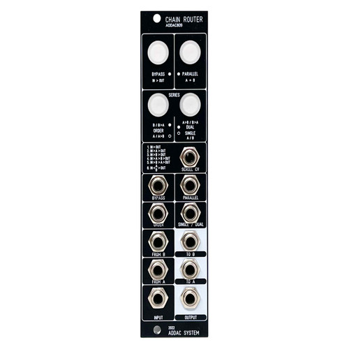 ADDAC 809 Chain Router Eurorack Module (ADDAC 809) (Pre-owned)