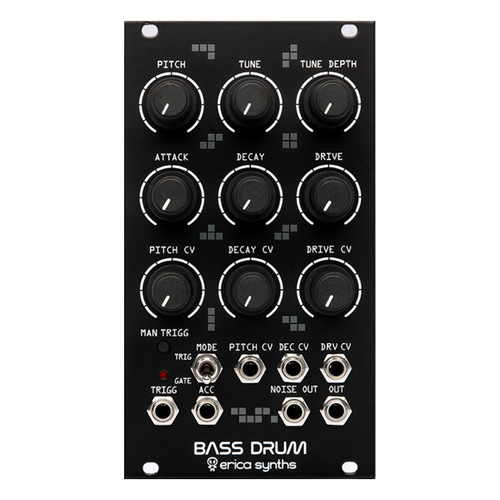 Erica Synths Bass Drum 2 Eurorack Module (Ex-display)