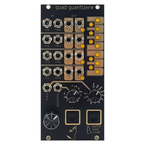 ADDAC 207 Intuitive Quantizer Eurorack Quad Quantiser Module