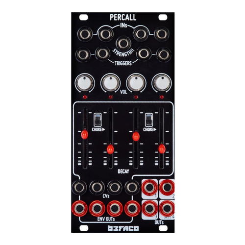 Befaco Percall Eurorack Quad VCA/Envelope Generator Module (Ex-display)