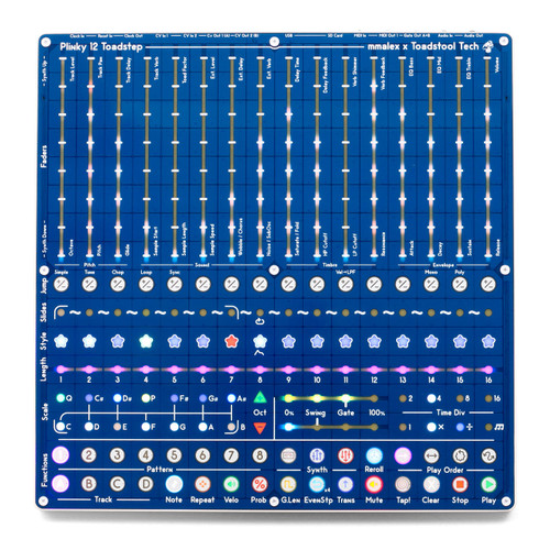 Plinky 12 Toadstep Interactive Step Sequencer