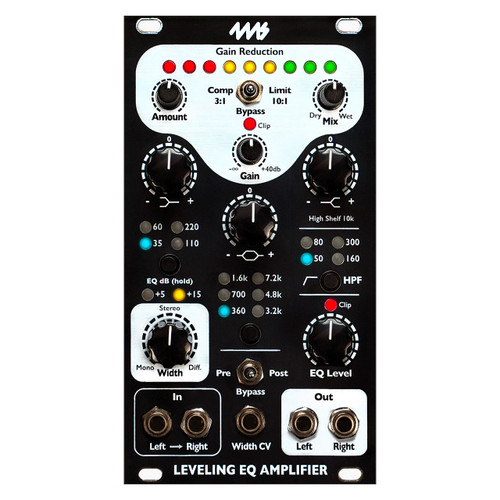 4ms Levelling EQ Amplifier Eurorack Module (LEQA)