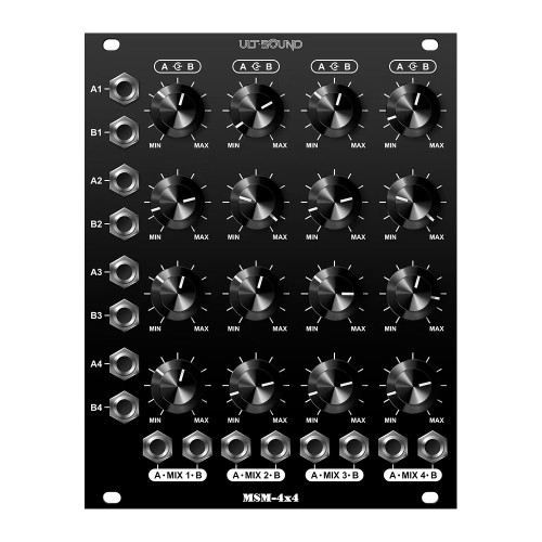 Ult-Sound MSM-4x4 Eurorack Stereo Matrix Mixer Module