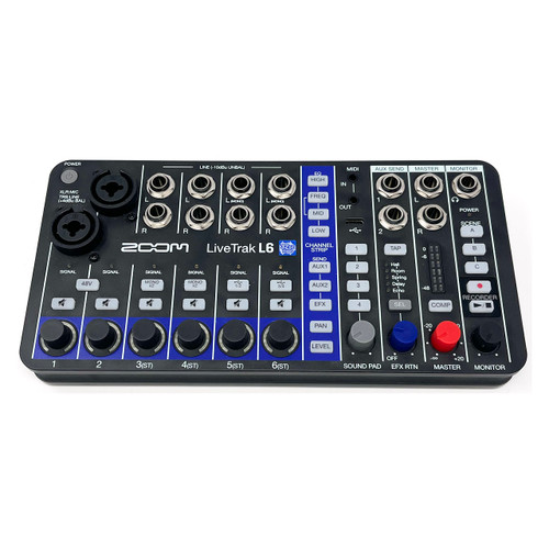 Zoom LiveTrak L6 Mixer & Digital Audio Recorder (Pre-owned)