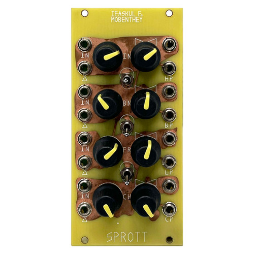 Ieaskul F. Mobenthey Sprott Eurorack Chaotic Jerk Filter Module (Pre-owned)