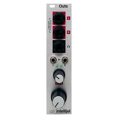 Intellijel Outs Eurorack Stereo Out & Headphone Module (Pre-owned)