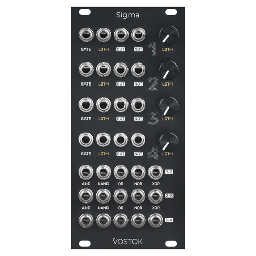 Vostok Instruments Sigma Eurorack Multi-Channel Gate Processor Module