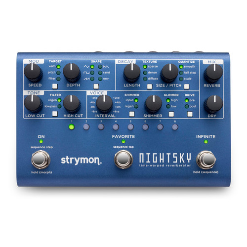 Strymon Nightsky Warped Reverb FX Processor