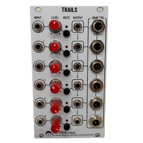 Earthlink Modular Trails Eurorack Mixer & Output Module (Pre-owned)
