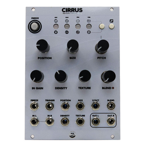 East Coast Modular Cirrus Eurorack Texture Synthsiser Module (Clouds Clone - White)