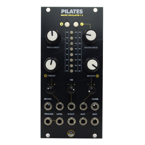 East Coast Modular Pilates Eurorack Macro Oscillator Module (Plaits Clone - Black)