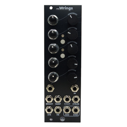 East Coast Modular Little Wrings Eurorack Resonator Module (Micro Rings Clone - Black)