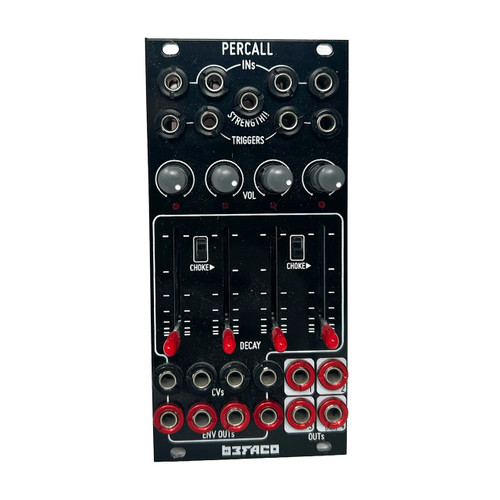 Befaco Percall Eurorack Quad VCA/Envelope Generator Module (Pre-owned #1)