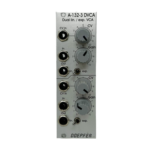 Doepfer A-132-3 Eurorack Dual VCA Module (Pre-owned)