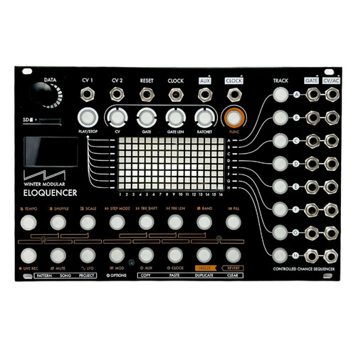 Winter Modular Eloquencer Eurorack Sequencer Module (Black) (Pre-owned #1)