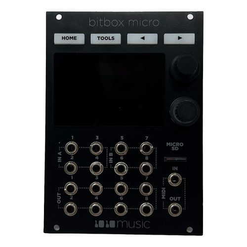 1010 Music BitBox Micro Eurorack Sampler Module (Black) (Pre-owned #1)