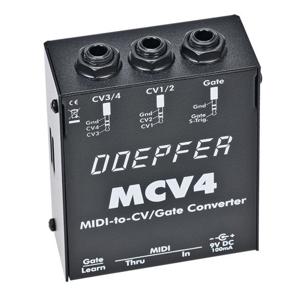 Doepfer MCV4 Midi to CV コンバーター Doepfer MCV4 MIDI to CV/Gate Converter at Signal Sounds