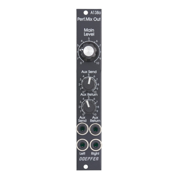 Doepfer A-138OV Eurorack Output Module (Black)