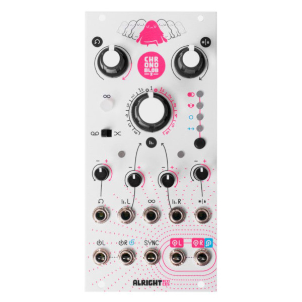 Alright Devices Chronoblob MK2 Eurorack Delay Module at Signal Sounds