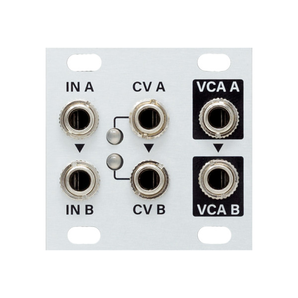 【美品】Intellijel DUAL VCA 1U ユーロラック Intellijel Dual VCA Eurorack 1U Module at Signal Sounds