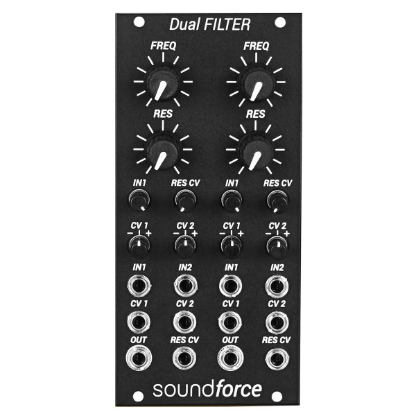 SoundForce Dual Filter Eurorack VCF Module at Signal Sounds