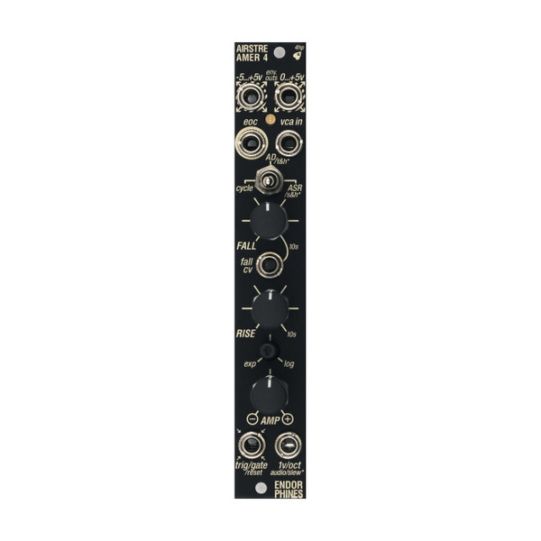 Endorphin.es Airstreamer 4 Eurorack Envelope Generator Module (Black) main image