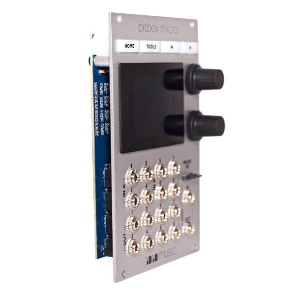 1010 Music BitBox Micro Eurorack Sampler Module (Silver) at Signal