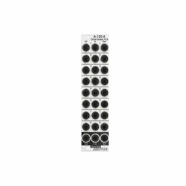 Doepfer A-130 VCA リニアVCA Doepfer A-130-8 Octal Linear VCA Eurorack Module at Signal