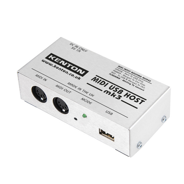 Kenton Electronics	MIDI USB Host MK3 USB to MIDI Convertor main image