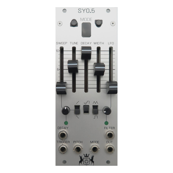Michigan Synth Works SY0.5 Eurorack Percussion Module (Silver) at
