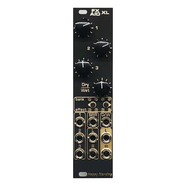 Happy Nerding FX Aid XL Eurorack Multi Effects Module (Black