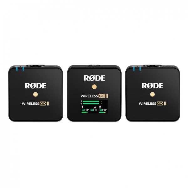 Rode Wireless Go II Dual Microphone Wireless System (Black) at