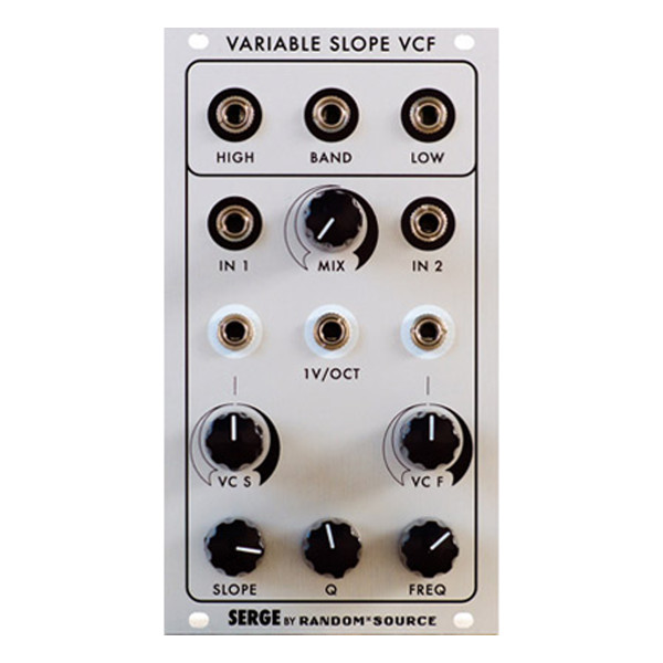 Random Source Serge Variable Slope Filter Eurorack Module (VCFS