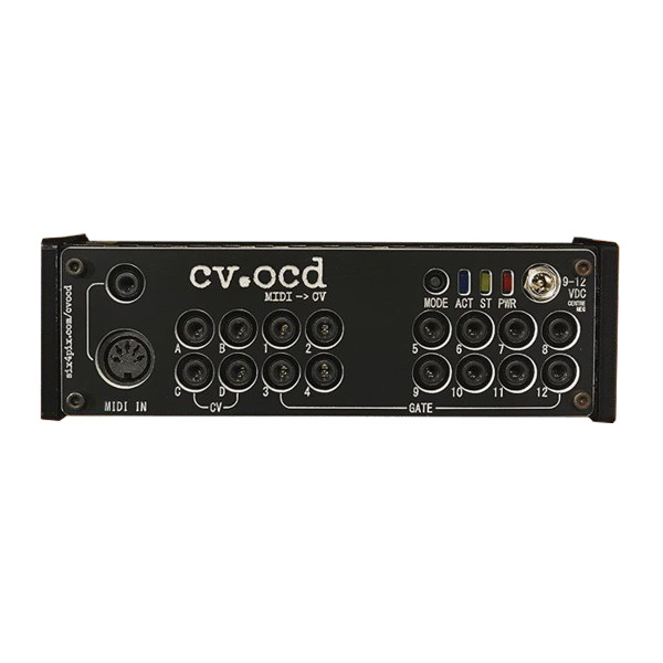 Sixty Four Pixels CV.OCD MIDI To CV Converter (Black) at Signal Sounds