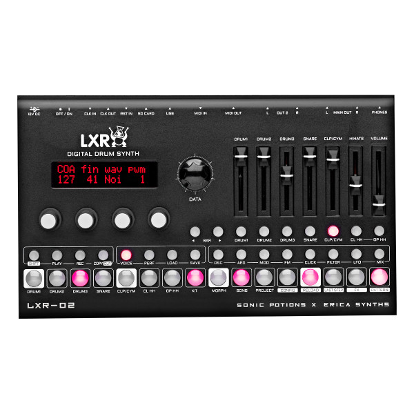 Erica Synths LXR-02 Drum Machine at Signal Sounds