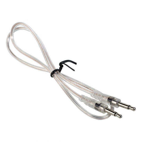 Doepfer A-100C 50T Eurorack Patch Cable - Transparent (50cm) main image