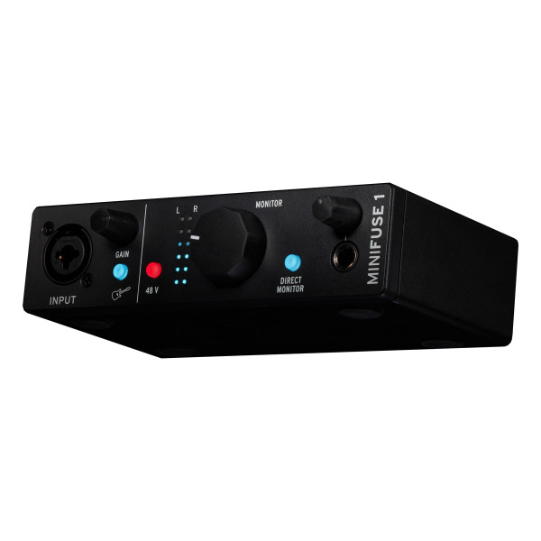 Arturia MiniFuse 1 USB Audio Interface (Black) at Signal Sounds