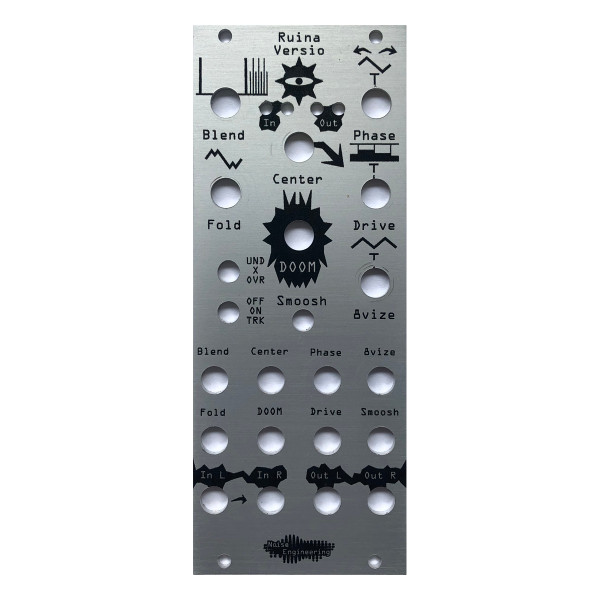 Noise Engineering Replacement Panel - Ruina Versio (Silver) at