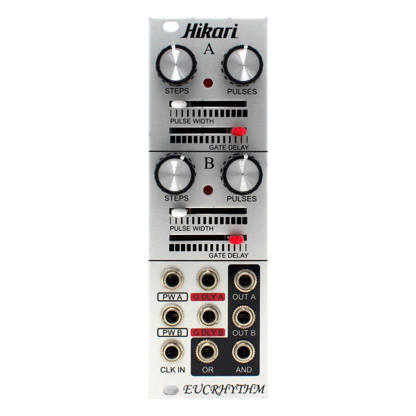 Hikari Instruments Eucrhythm Eurorack Dual Euclidian Sequencer