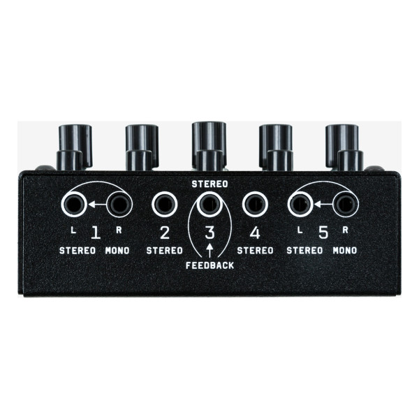 Bastl Instruments Bestie Desktop Stereo Mixer w/ Overdrive Bastl Instruments Bestie Desktop Stereo Mixer w/ Overdrive