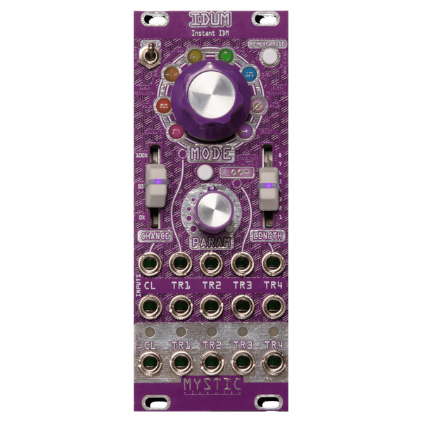 Mystic Circuits IDUM Eurorack Clock & Gate Sequencer