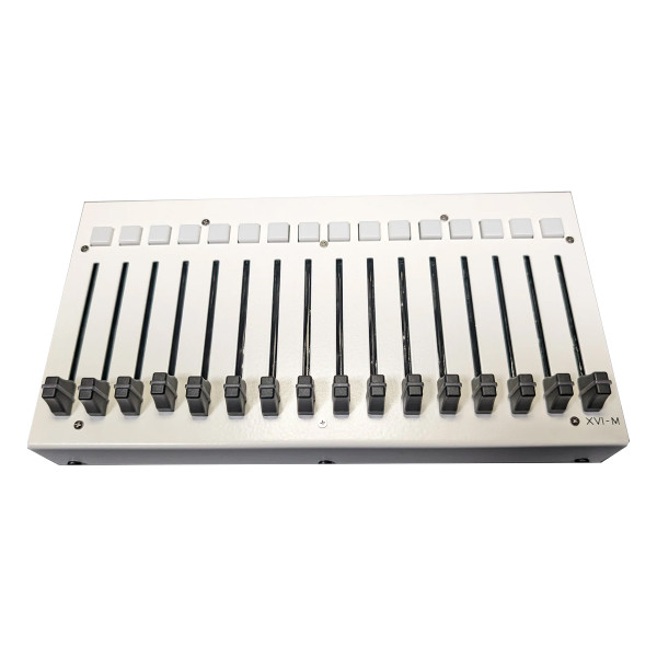 Michigan Synth Works XVI-M Desktop MIDI Fader Controller (Silver