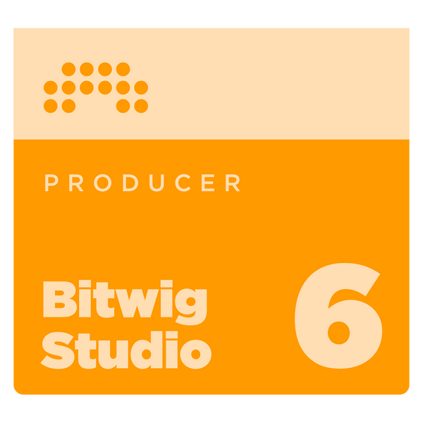 Bitwig Studio Producer 6 Audio & MIDI Recording Software (Download Version) main image