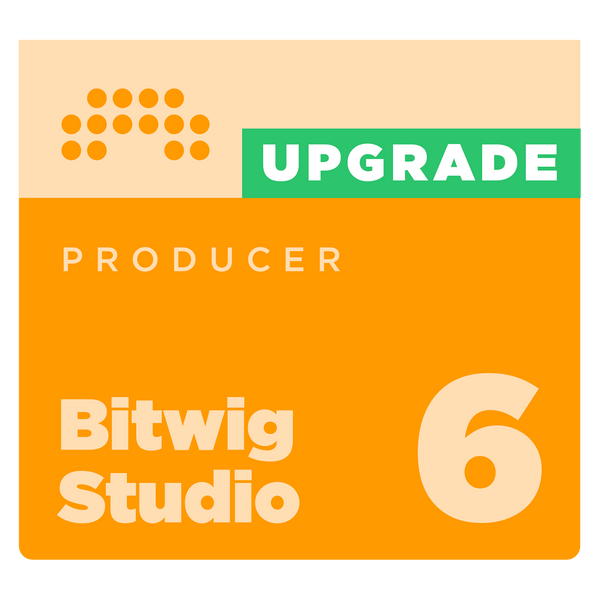 Bitwig Studio Producer 6 Upgrade From Essentials/16-Track (Download Version) main image