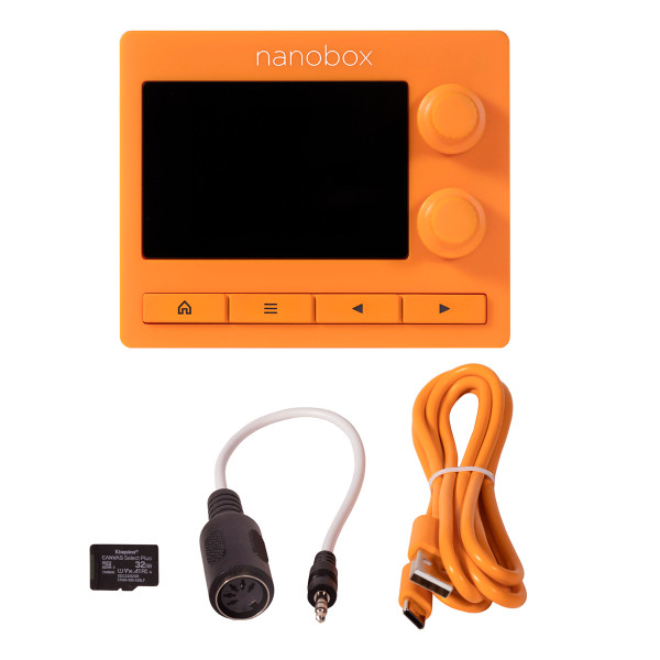 ミ*ナ様 ☆intercord japan RADIO SAMPLER☆ 1010 Music NanoBox - Tangerine Compact Streaming Sampler at Signal