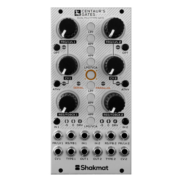 Shakmat Modular Centaur's Gates Eurorack Dual Multi-mode Filter