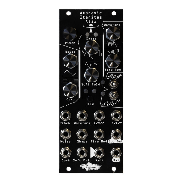 鍵盤楽器 Noise Engineering Ataraxic Iteritas Noise Engineering Ataraxic Iteritas Alia Eurorack Module (Black