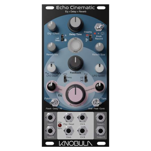 Knobula Echo Cinematic Eurorack FX Module (B-stock) main image