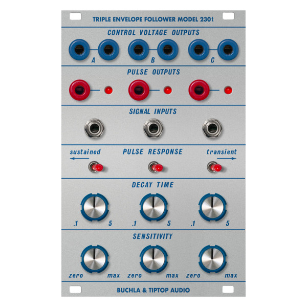 Tiptop Audio 230t Triple Envelope Follower Eurorack Module (Buchla) main image