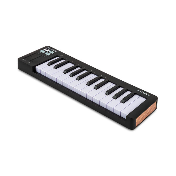 Arturia MicroLab Mk3 MIDI Controller Keyboard (Black) image 4